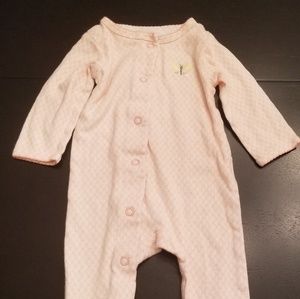Carter's baby girl footie sleeper
